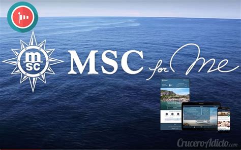 msc cruises app